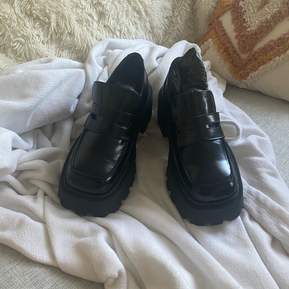 NEW River Island chunky loafers